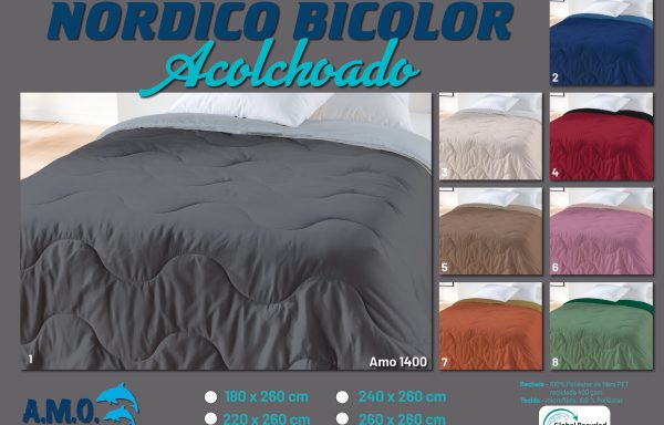 Edredão nordico acolchoado ref.1400